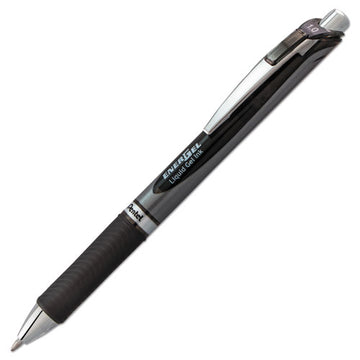 Pentel® Energel Rtx Gel Pen, Retractable, Bold 1 Mm, Black Ink, Black-gray Barrel freeshipping - TVN Wholesale